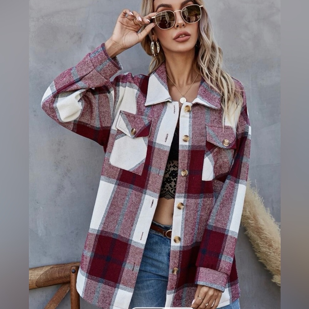 Shein shacket size small